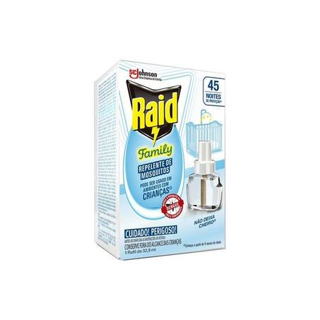 Inseticida raid elet.botanical 45n rf25,
