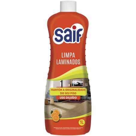 Limpador limpa piso saif laminado 1l
