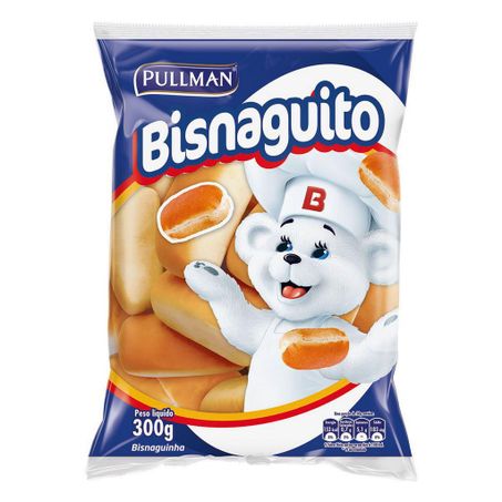 PÃO PULLMAN BISNAGUITO 300G