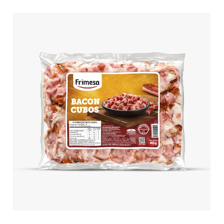 Bacon em cubos resfriado frimesa 400g