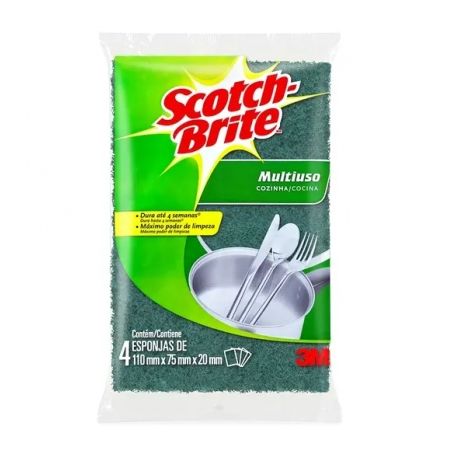 Esponja scotch brite multiuso lv4 pg3