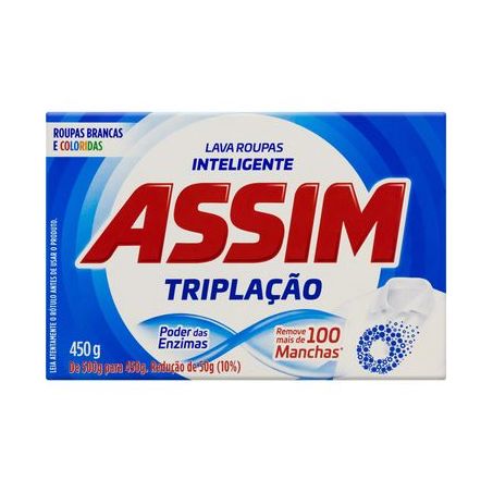 SABAO EM PO ASSIM TRIP ACAO 450G SABAO EM PO ASS