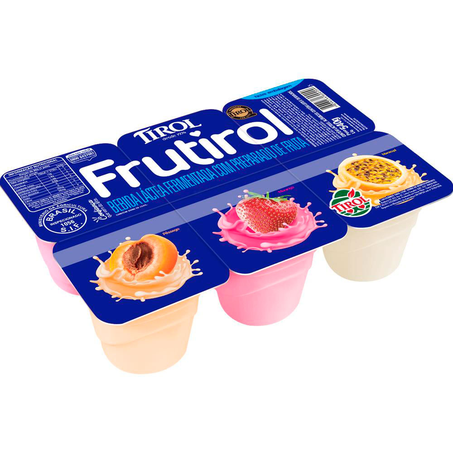 Bebida Láctea Tirol Frutas Bandeja 540G