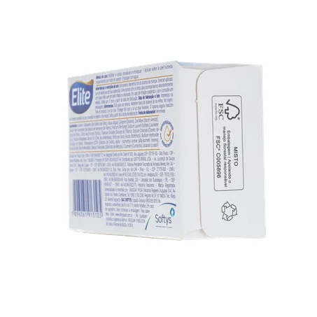 SABONETE EM BARRA ELITE HIDRATANTE CUIDADO SUAVE CAIXA 85G 360-24