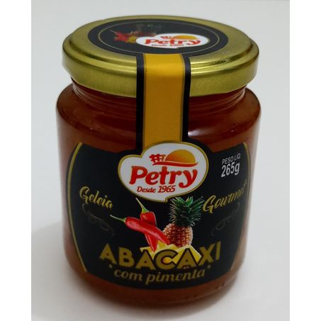 Geleia petry abacaxi c/pimenta 265g