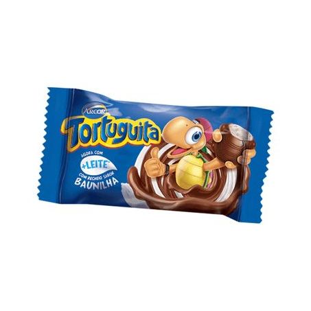 CHOC TORTUGUITA BAUNILHA 18G