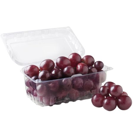 Fruta uva red globo com semente bandeja 500g