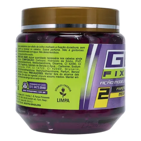 Gel fixador sergio paris brilho m.media 360-28