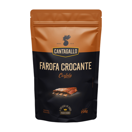 Farofa cantagallo 200g crocante costela
