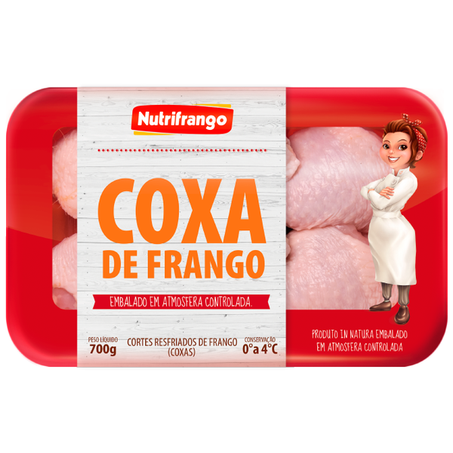 COXA DE FRANGO NUTRIFRANGO RESF BDJ 700G