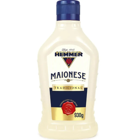 Maionese Hemmer Tradicional Squeeze 920ml