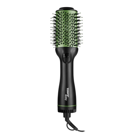 Escova Modeladora Taiff Easy Preta com Verde 220v