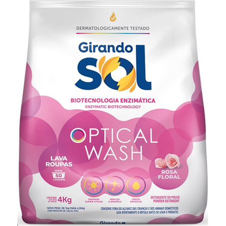 Lava roupa po rosa 4kg