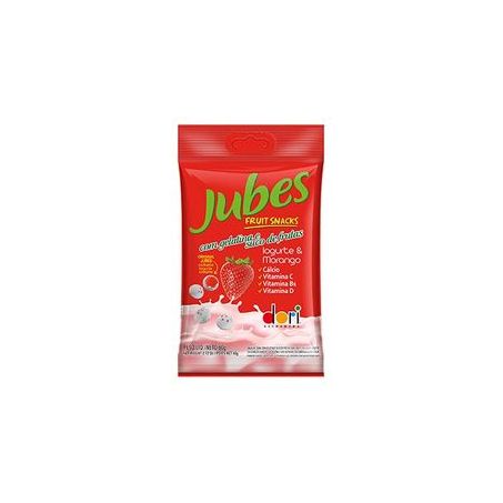 JUBES FRUIT SNACKS 60G YOGURTE/MORANGO