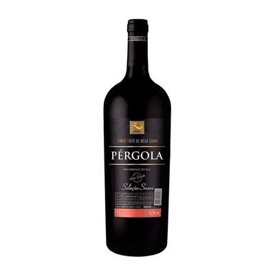 Vinho tinto suave pergola 1l
