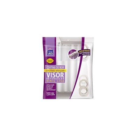 CORTINA DE BOX C/VISOR 2MX1,35M PLASTLEO