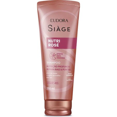Shampoo Eudora Siàge Nutri Rosé Squeeze 250ml