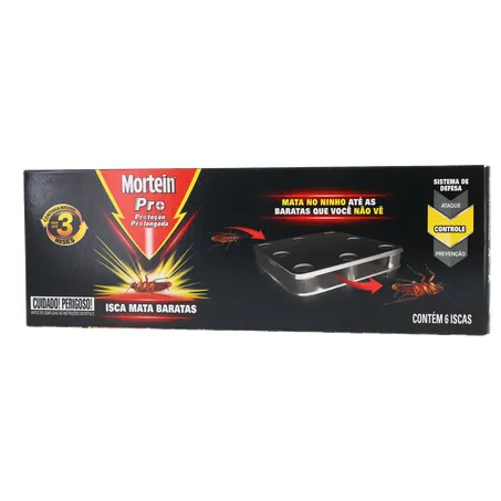 Inseticida Mortein Pro Rodox Isca Mata Baratas 6UN 360-1