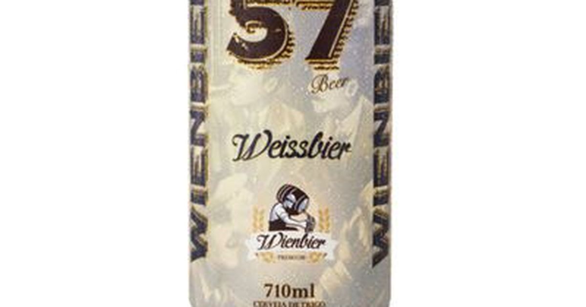 Cerveja Lata 57 Weiss 710ml
