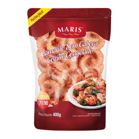 Camarao c/ casca maris 400g