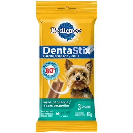 Petisco dentastix racas pequenas 45g