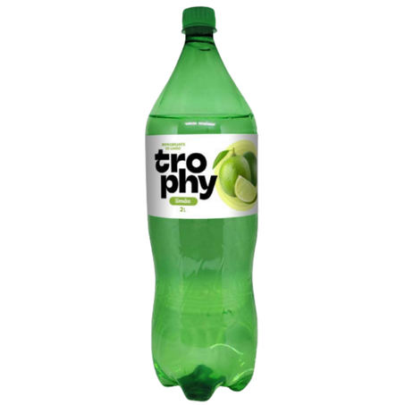 Refrigerante pet 2lt trophy limao