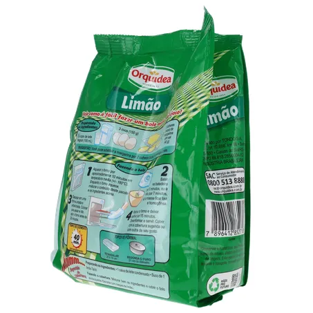 Mistura para Bolo Limão Orquídea Pacote 350g 360-22