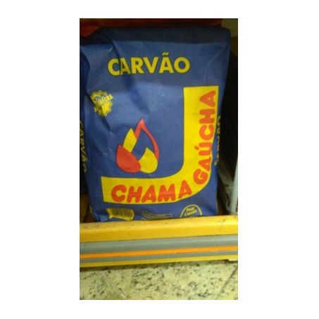 Carvao 4kg chama gaucha