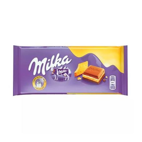 CHOCOLATE MILKA 100G CREAM & BISCUIT