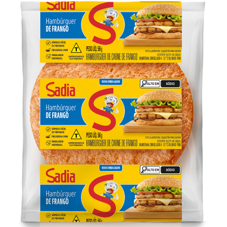 HAMBURGUER SADIA FRANGO 56G