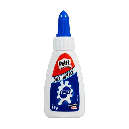 Cola Líquida Lavável Pritt Tenaz Frasco 35gr