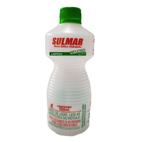 ALCOOL SULMAR 46.2 NEUTRO 500ML