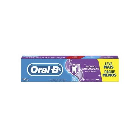 Creme Dental Menta Suave Oral-b Caixa Leve Mais Pague Menos 150G