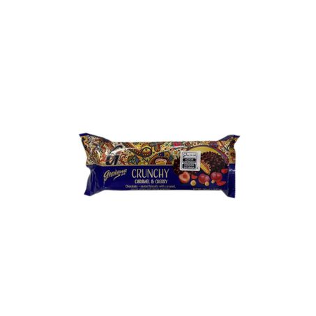 Biscoito goplana crunchy caramelo cereja 140g