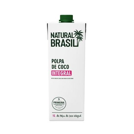 Água coco + polpa coco natural brasil 1l