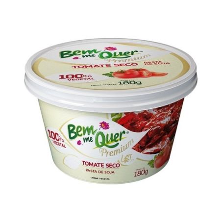 Pasta de Soja Bem Me Quer Premium Tomate Seco Pote 180G