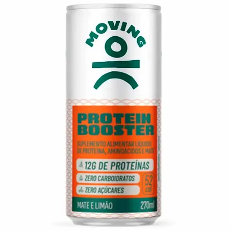 Bebida Moving Protein Booster Mate e Limão 270ml 