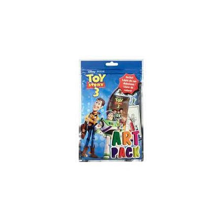 ART PACK TOY STORY 3 LAPIS DE COR ADESIVOS LIVRO C