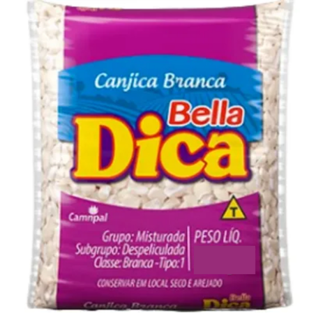 Canjica bella dica branca 400g