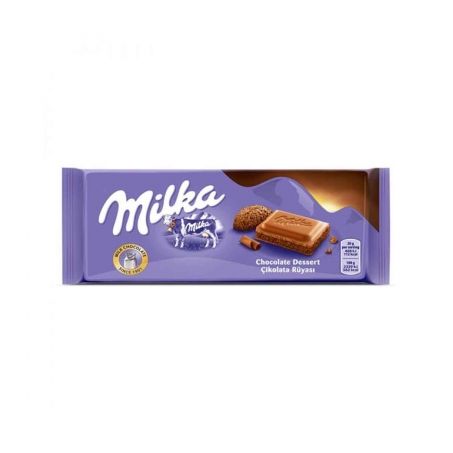 Chocolate milka dessert cream 100g