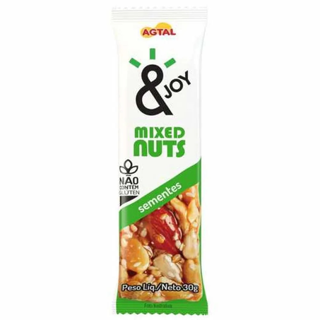 Barra de Cereal Nuts Enjoy Regular Sementes 30G