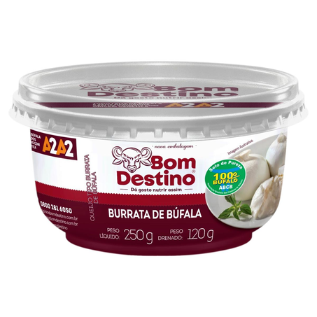 Queijo Burrata de Búfala Imersa Bom Destino 120g