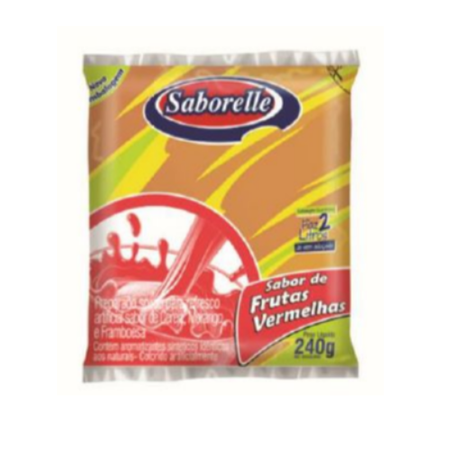 REFRESCO SABORELLE 240G FRUTAS VERMELHA