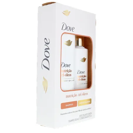 KIT DOVE SH 350ML + COND 175ML NUT + TRI OLEOS 360-31