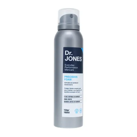 Espuma de Barbear Hidratante Dr. Jones Frasco 160ml 360-33