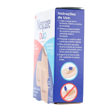 Curativo nexcare duo tamanhos diferentes caixa c-10unid 360-25
