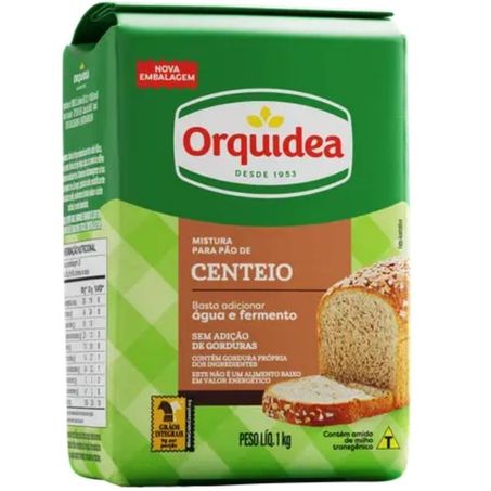 Mistura para Pão Centeio Orquídea 1kg
