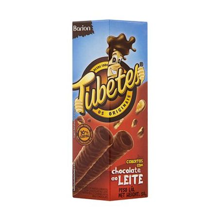 Tubetes chocolate barion 50g