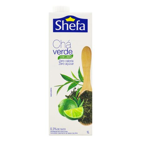 CHÁ VERDE LIMÃO ZERO AÇÚCAR SHEFA