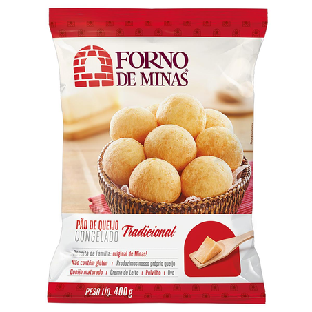 Pão de Queijo Forno de Minas 400g - Tradicional